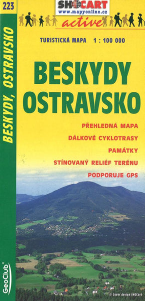 Beskydy Ostravsko Tourist Map SHOCart Publishing House