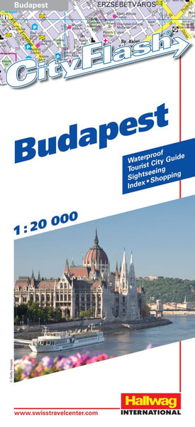 Budapest : CityFlash Map Hallwag Kummerly Frey AG