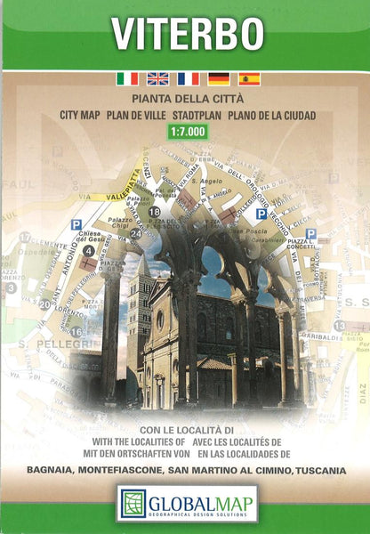 Viterbo : pianta della citta Litografia Artistica Cartografica