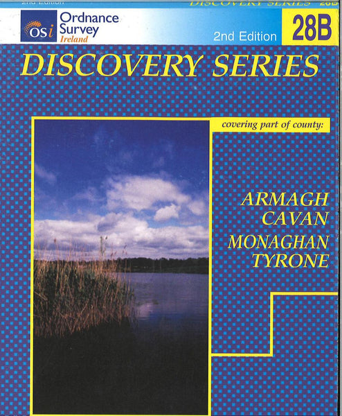 Armagh, Cavan, Monaghan, Tyrone, Ireland Discovery Series #28B Ordnance Survey (Ireland)