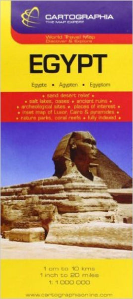 Egypt Road Map Cartographia