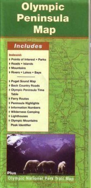 Olympic Peninsula Road Map GM Johnson