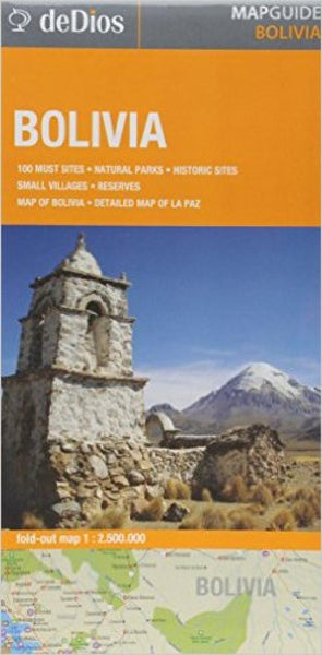 Bolivia Map Guide deDios Editores
