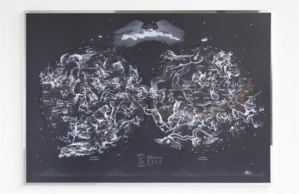 The Constellations Map - Paper Future Map Company