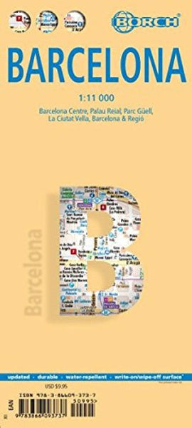 Barcelona City Map Borch GmbH.