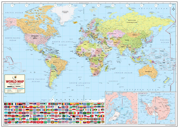 World's best world map Map Sherpa