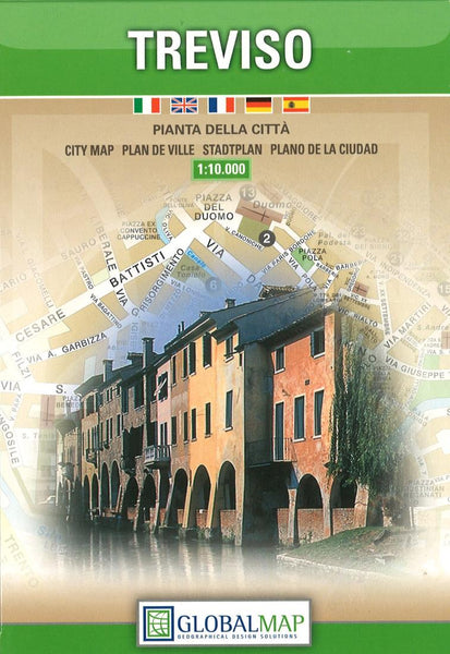 Treviso : pianta della citta Litografia Artistica Cartografica