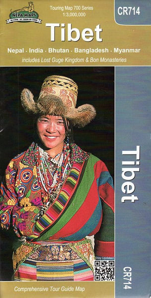 Tibet Touring Map Himalayan MapHouse Pvt. Ltd