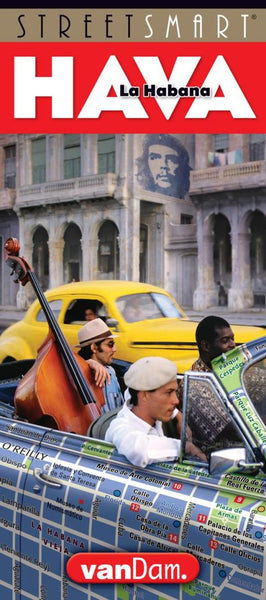 Havana, Cuba StreetSmart VanDam Maps