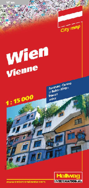 Wien : city map = Vienne Hallwag Kummerly Frey AG