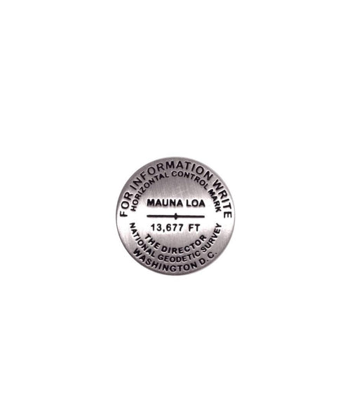 Mauna Loa, Hawaii lapel pin Geo-Situ