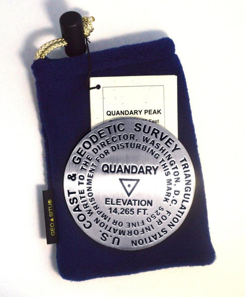 Quandary Peak, Colorado paperweight Geo-Situ