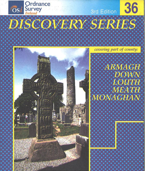 Armagh, Down, Louth, Meath, Monaghan, Ireland Discovery Series #36 Ordnance Survey (Ireland)
