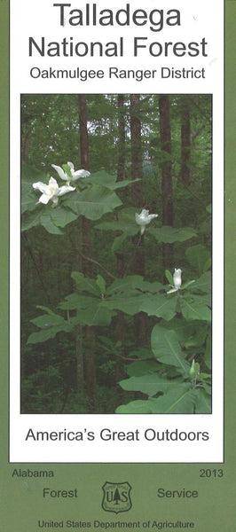Talladega National Forest Map United States Forest Service