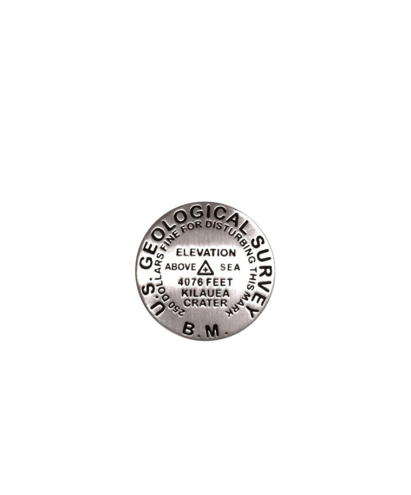 Kilauea, Volcanoes National Park, Hawaii lapel pin | Map Geek.com