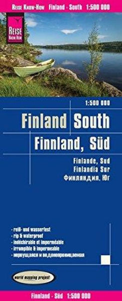 Finland South Road Map Reise Know-How Verlag