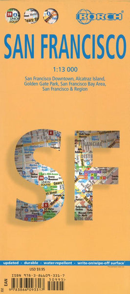 San Francisco City Map Borch GmbH.