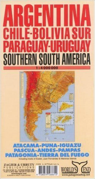Argentina : Chile-Bolivia sur : Paraguay-Uruguay : southern South America Zagier & Urruty