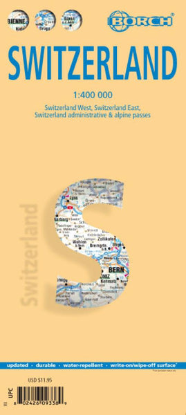 Switzerland Road Map Borch GmbH.