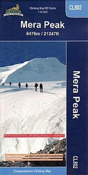 Mera Peak Climbing Map Himalayan MapHouse Pvt. Ltd