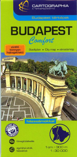 Budapest : comfort city map Cartographia