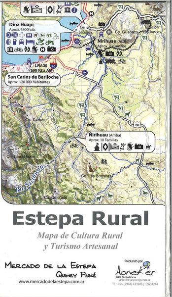 Estepa Rural hiking map Pixmap