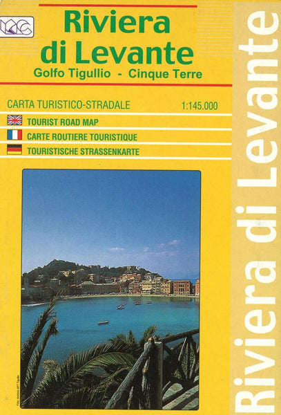 Riviera di Levante : golfo Tigullio - Cinque Terre : carta turistico-stradale 1:145.000 Litografia Artistica Cartografica