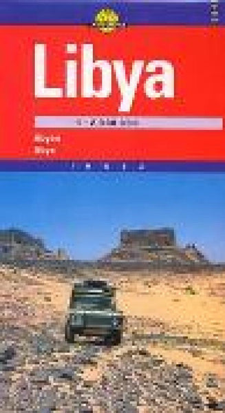 Libya Travel Map Cartographia