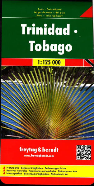 Trinidad, Tobago : road + leisure map, 1:125 000 Freytag & Berndt