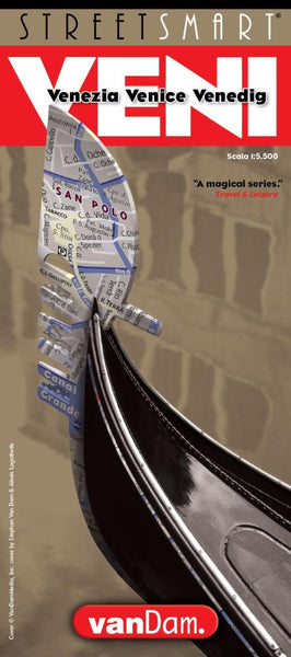 Venice StreetSmart Map VanDam Maps