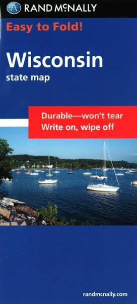 Wisconsin, Easy to Fold Rand McNally