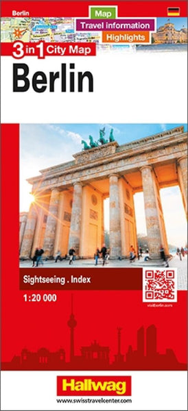 Berlin : 3 in 1 city map = Berlino : 3 in 1 city map Hallwag Kummerly Frey AG