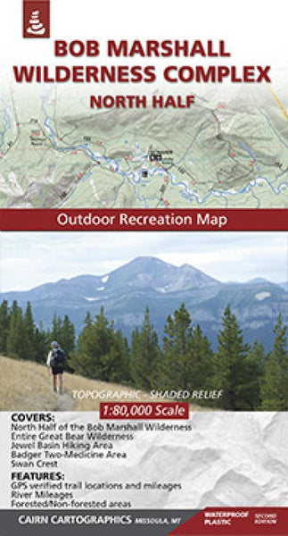 Bob Marshall Wilderness : North Half Cairn Cartographics
