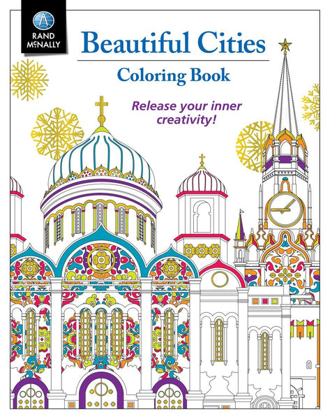 Beautiful Cities Coloring Book by Rand McNally Rand McNally