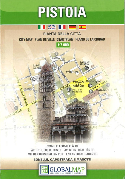 Pistoia : pianta della citta Litografia Artistica Cartografica