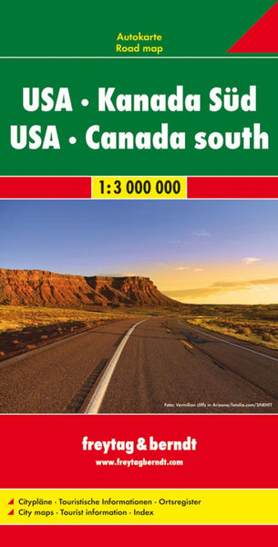 USA : Kanada süd = USA : Canada south Freytag & Berndt