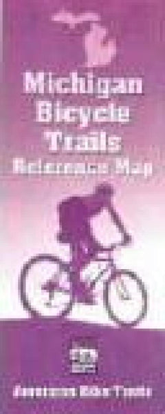 Michigan Bicycling Trails Reference Map American Bike Trails