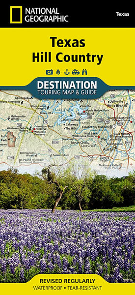 Texas Hill Country DestinationMap National Geographic Maps