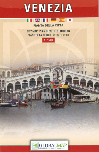 Venezia : pianta della citta Litografia Artistica Cartografica