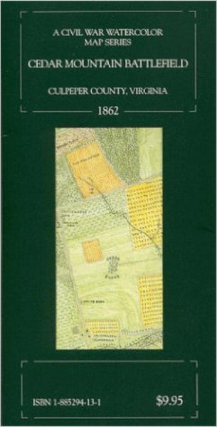 Cedar Mountain Battlefield : Culpepper, Virginia : 1862 McElfresh Map Co.