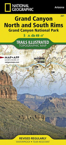 Grand Canyon : North & South Rims National Geographic Maps