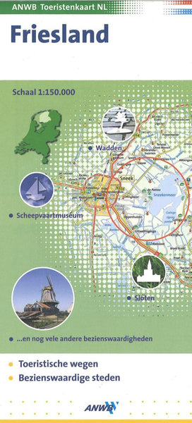 Friesland Province Map ANWB Media (Firm)