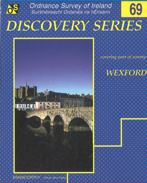 Wexford, Ireland Discovery Series #69 Ordnance Survey (Ireland)