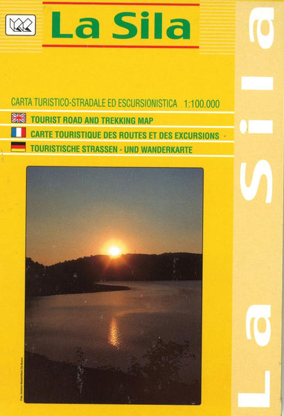 La Sila : carta turistico-stradale ed escursionistica 1:100.000 Litografia Artistica Cartografica