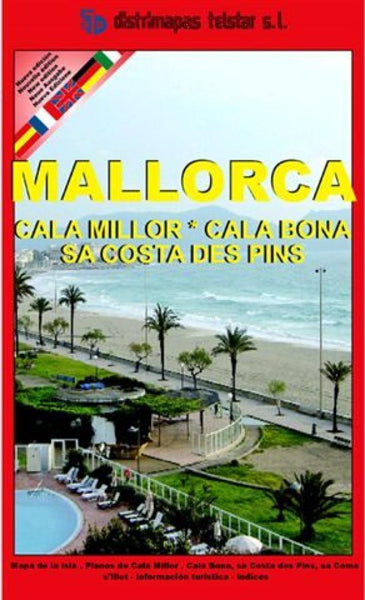 Mallorca : Cala Millor : Cala Bona : Sa Costa des Pins Distrimapas Telstar