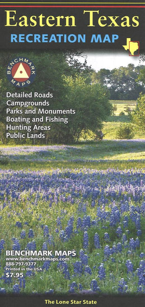Texas, Eastern, Recreation Map Benchmark Maps