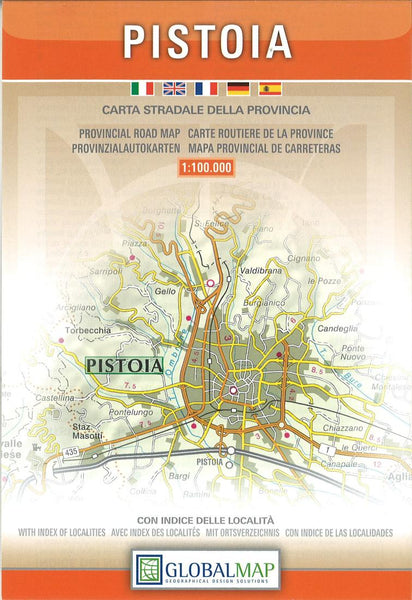 Pistoia : carta stradale della provincia Litografia Artistica Cartografica