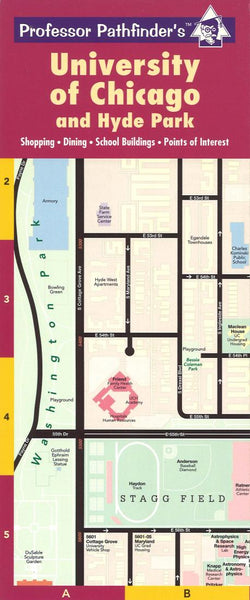 University of Chicago and Hyde Park Hedberg Maps