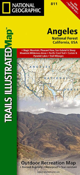 Angeles National Forest : California, USA National Geographic Maps