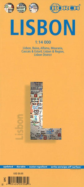 Lisbon City Map Borch GmbH.